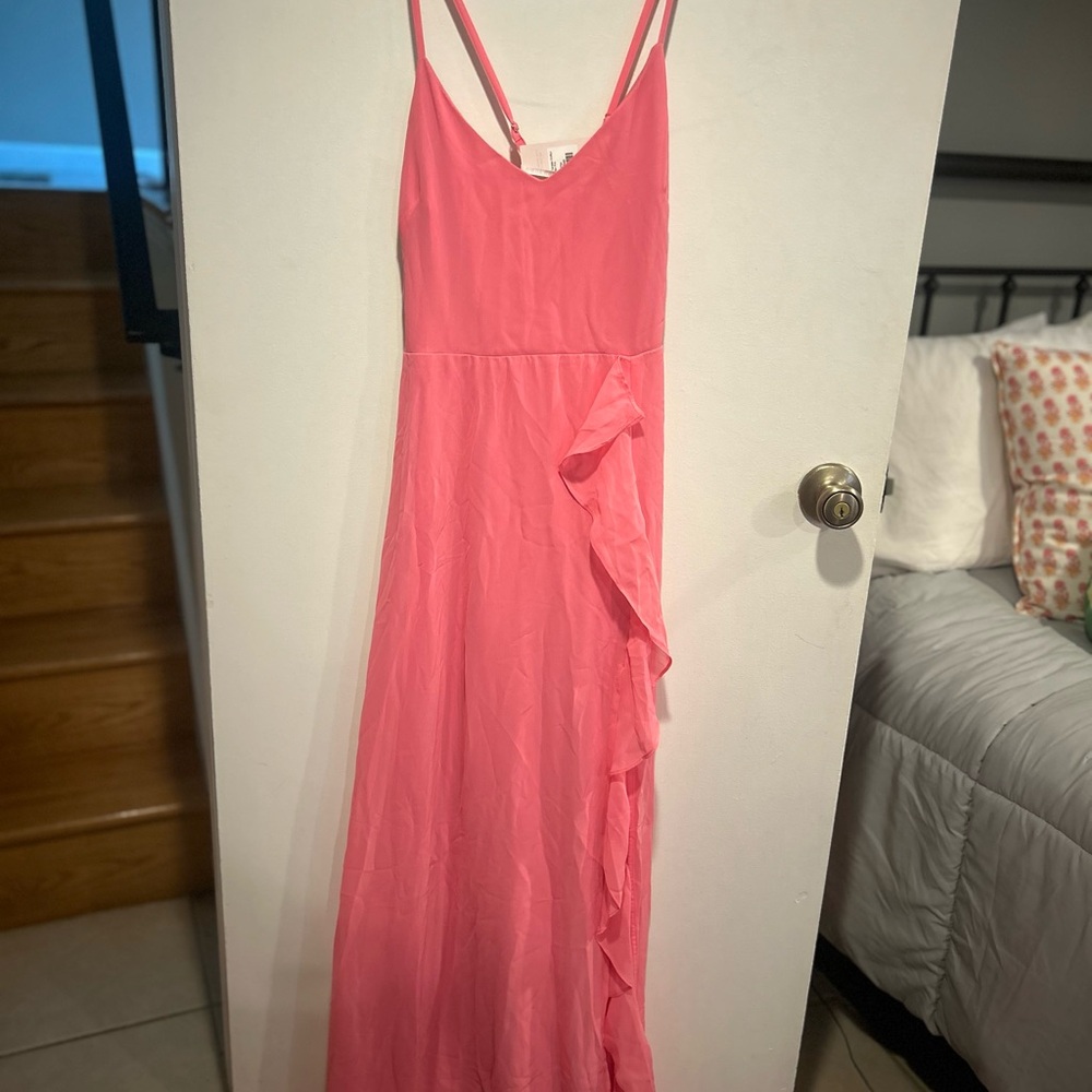 BIRDY GREY Pink Sleeveless Maxi Dress